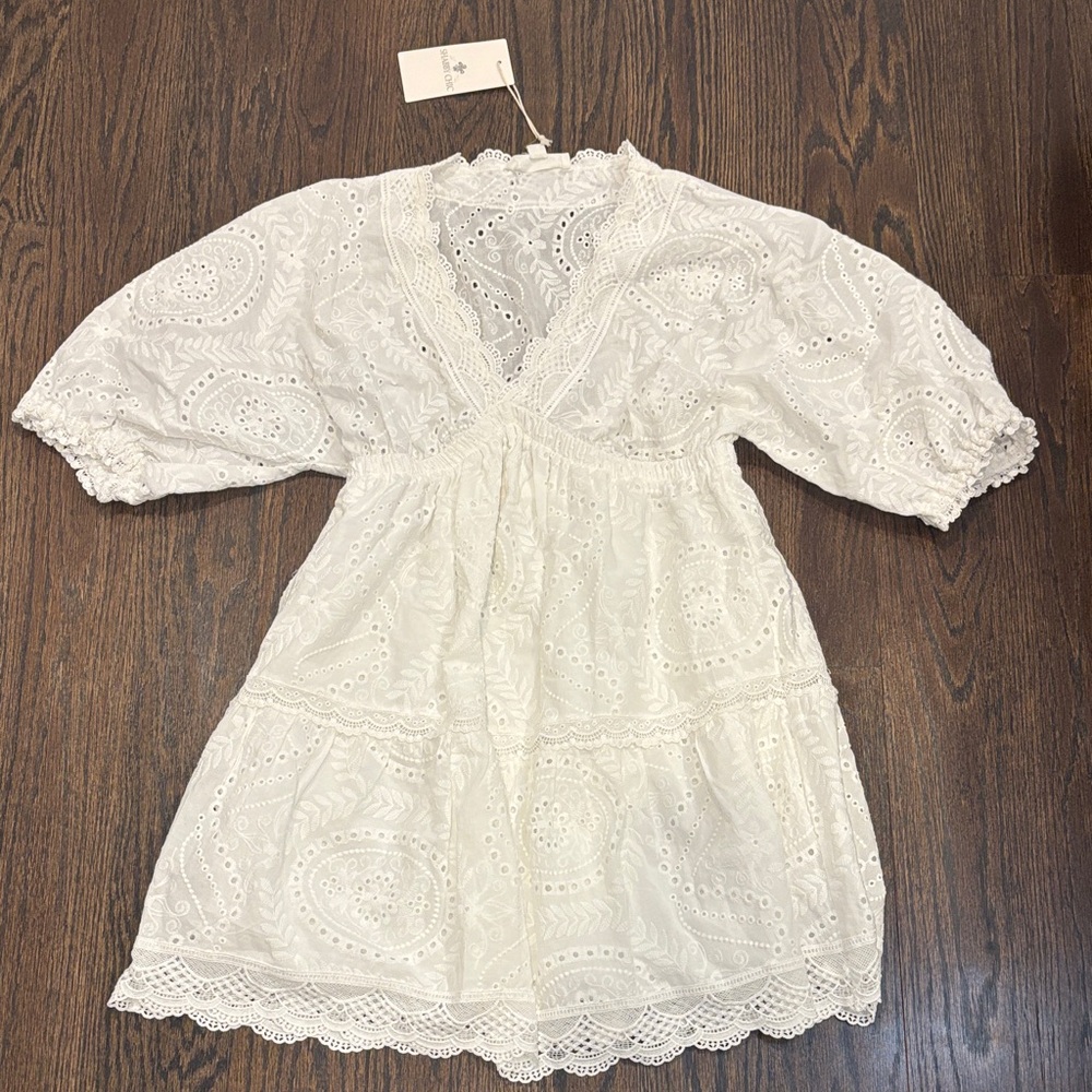 NWT Shabby Chic Women’s White Dress Size Small